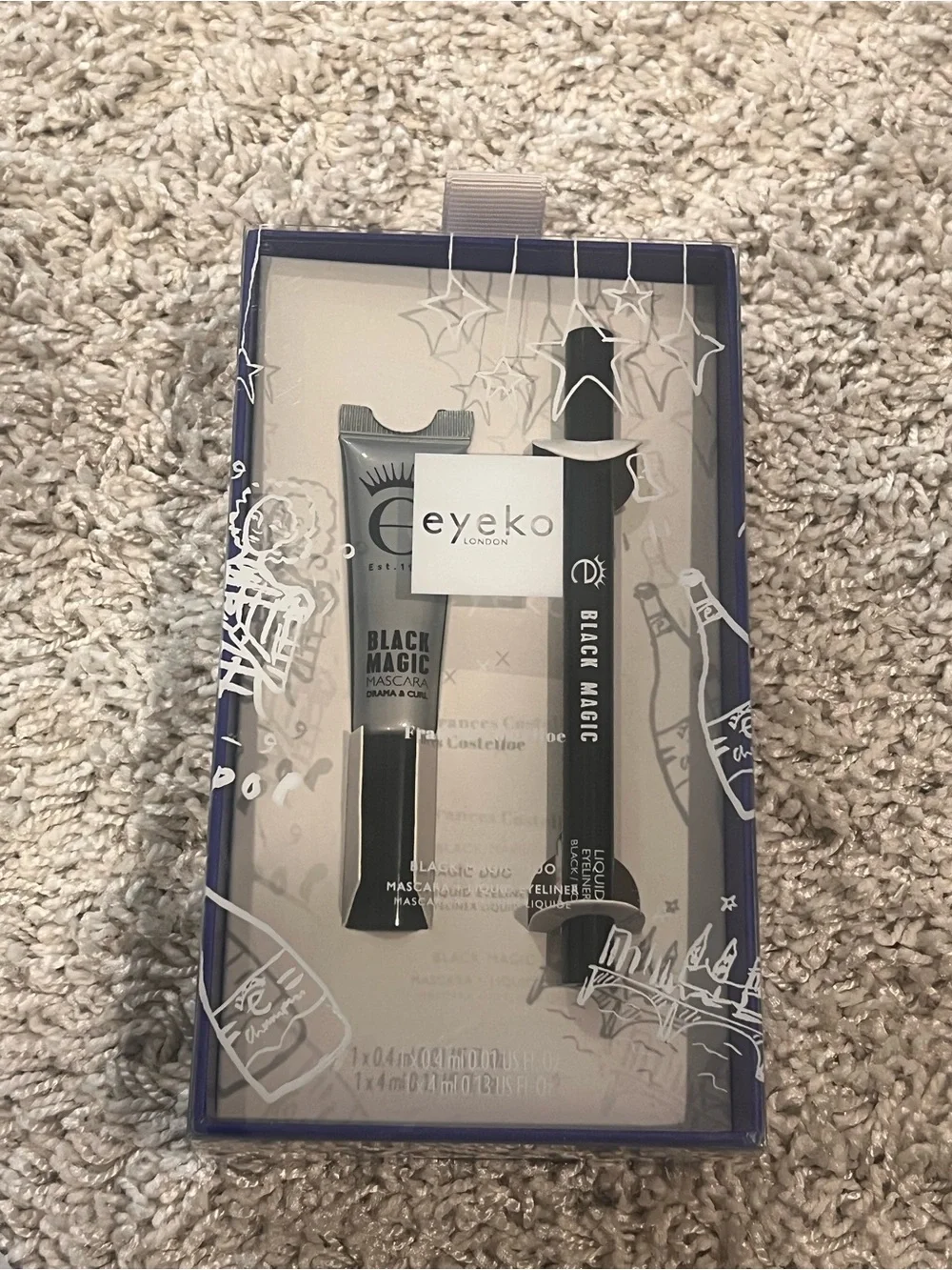 Eyeko Black Magic Mascara & Eyeliner Set - Black and Navy Trim